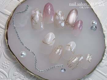 ニコリー 岡本店(NICORY)の写真/ワンカラー/グラデ/フレンチネイル/ニュアンスetc...◆大人女性に人気な洗練されたデザインを豊富に取扱い