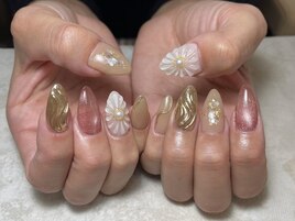 フラワーネイル