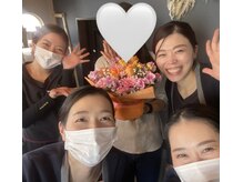 トータルケアーサロン アクア 時津(AQUA)の雰囲気（大切なお客様とのお写真♪長崎/時津/長与/住吉）