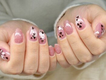 リノネイル(Lino Nail)/ハートホロネイル
