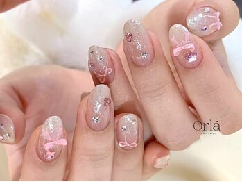 オーラネイル ミタ(Orla nail Mita)の写真/ただ可愛いだけでは物足りない方へ≪洗練されたモテ可愛い≫大人女性のための上質ネイル♪