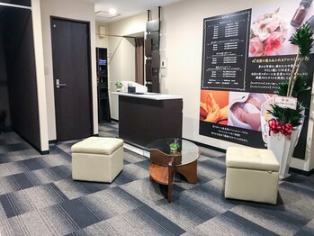 Drほぐれ 連島店/広々とした待合スペース