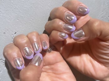 ノラ ミナミアオヤマ(NORA MINAMIAOYAMA)/つぶつぶ入りミラーフレンチ