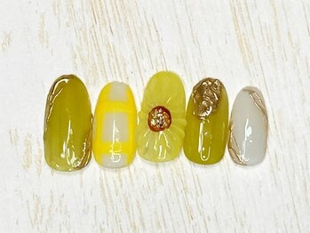 スーン(S∞N)/選べるデザイン定額ネイル￥7980