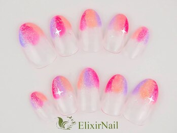 エリクサーネイル 池袋(Elixir Nail)/定額a シンプル/クーポン使用