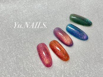 ユーネイルズ 恵比寿(Yu.NAILS.)/ビー玉◎レイヤーマグネット