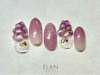 エラン メグロ(ELAN Meguro)/ぶどうネイル