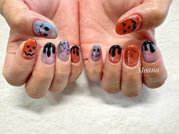 モアナ(Moana)/ハロウィンネイル