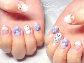 ☆遊び心くすぐる梅雨ネイル☆