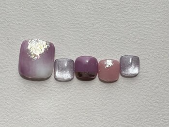 テテオネイル(tete'o nail)/【foot】定額トレンドデザイン