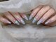 カカネイル(KAKA.Nail)の写真/爪が折れた、形が悪い…そんな方に◎長さ出しで綺麗な指先に☆【長さ出し＋ワンカラーorラメグラ￥9000】