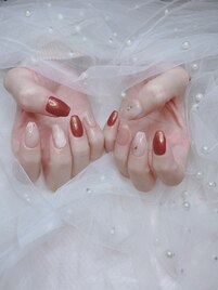 クリスマスネイル