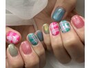チェックネイル