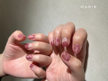 ザ マリー 表参道店(THE MARIE)の写真/★オフ込み定額¥6600！アートの種類も豊富♪デザイン＆爪の形もご提案！HAND＆FOOT同時施術もOK！