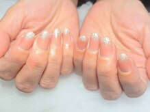 ベースカラー有りラメグラ