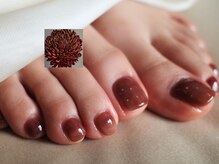 エルプラスネイル 藍住店(L+Nail)の雰囲気(秋冬もフットネイルで華やかな足元に)