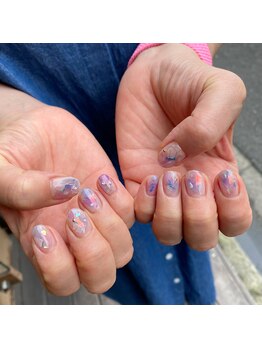 ネイルアルケー(Nail ARCHE)/水彩ネイル