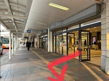 西明石コンディショニング鍼灸整骨院/駅からの道順1