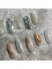 【HAND】毎月デザインマンスリーor Asamiお任せ（ドライケア込み）7000円