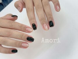 ブラック×ヌードマグネット