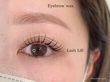 まつげパーマと眉ワックス人気No.1メニュー♪