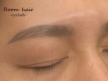 ルームヘア 笹塚フレンテ前店(Room hair)/ナチュラルなメンズ眉で好印象へ
