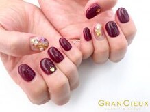 クアトログランシュ 青葉台(QUATRO×GranCieux)/ボルドー×ラメホログラム