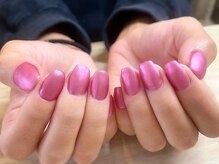 アミュリー ネイル アトリエ(Amury nail atelier)/マット ピンク くすみカラー