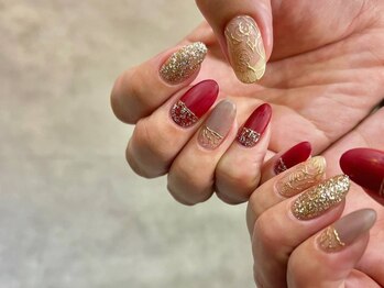 デリカ 溝の口店(DELICAT)/クリスマスネイル