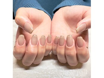 ヒールネイル(heal nail)/ミラーフレンチ