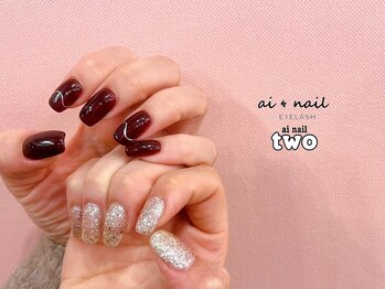 アイネイル 小倉(ai nail)/2本art（色追加）