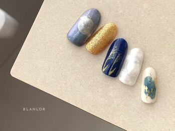 ブランロール 中目黒店(Blanl'or)/お月見ネイル
