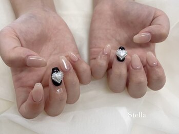 ステラ(stella)/girly  nail
