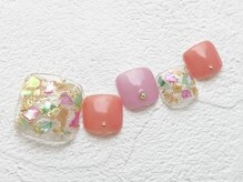 リーチェ ビューティアンドネイルサロン 大名店(Beauty&Nail Salon)/シェルフットネイル