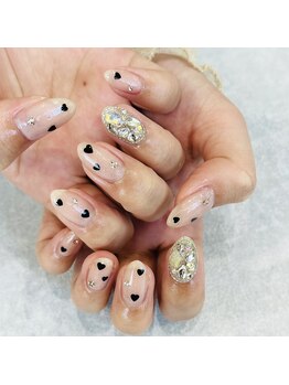 メルシー 青山店(Merci)/ハートネイル by阿部