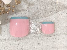 ヘルシーネイルサロン マリアール オーロラタウン店/フットジェル定額スタンダード