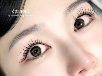 エパニュイ バイ リー 堀江(epanoui by Lee)の写真/【美眉の秘密は質感調整に】お顔のバランスに合わせた間引きで"レタッチ"したかのようなキレイな仕上がり☆