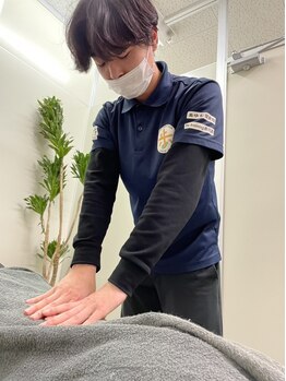 あゆむ整骨院 hs training 鹿児島の写真/≪つらい首肩のコリにお悩みの方にオススメ◎≫熟練の手技で固まったコリを徹底的にほぐします！