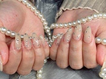 アイリスネイル 大塚(Iris Nail)/ワンカラー＋ストーン付け放題