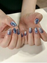 コピ(COPI)/ブルー奥行きデザイン