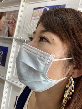 抗菌エクステ専門店 まりえたす(marietas)/施術風景 まつげパーマ/マツエク