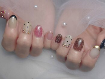 ネイルバイピヌ(nail by pinu)/持ち込みデザイン