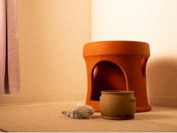 アニョ(ANYO)の写真/【よもぎ蒸しで身体の芯から温め代謝向上♪】よもぎの効能を最大限堪能◎初心者の方にもおすすめ☆