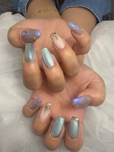 プルメリア(Plumeria)/持ち込み 全指アート