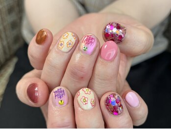 カーティシーネイルズ(curtisii NAILS)/ピンクポップ