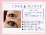 エクステ★【エクステ上+下エクステ】目元美人セット