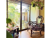 ラピス リラクゼーションエステ(Lapis. relaxation esthe)の雰囲気（庭が見えるお部屋）