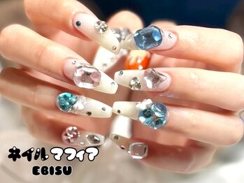 ネイルマフィア 恵比寿(NAIL MAFIA)の写真/技術＆施術の早さに自信あり!豊富なデザインから選べる!持込みデザインも大歓迎♪イベント/ブライダルも◎