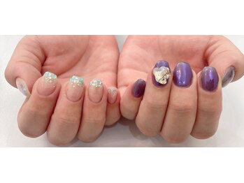 レジーナ(REGINA)/ミラー×ラメグラデーション