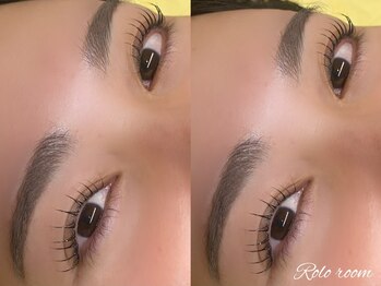 ロロルーム(Rolo room)の写真/【プロが伝える"本当のまつ毛のケア"とは!?】束間まつげできゅるんとトレンドなちゅ盛れeyeに☆ミ